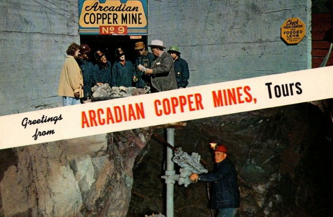 Arcadian Copper Mines - Postcards And Promo (newer photo)